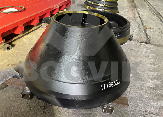Запчасти для конусомолочных дробил GP11F Bowl Liner Mantle 814317171900 814317169500