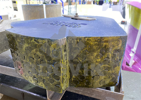 Хром с керамической вставкой Мартенситная сталь с керамической вставкой Молот отличной долговечности