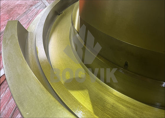 Запчасти для конусоразрушителей MVP380 Клинная плитка 0480030087 0480030189 STEEL ASTM-A27 GR.70-40